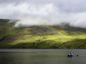 rainbow on Skye