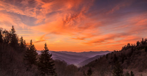 Cherokee Overlook Sunrise