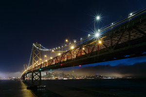 Yen Nguyen – SF Bay Bridge at Night