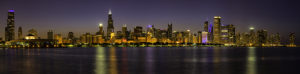 Chicago City at Night