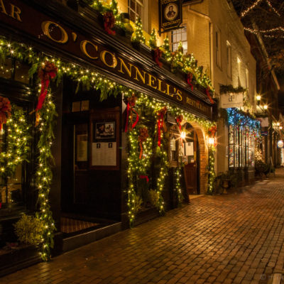December 5, 2020: Field Trips: Old Town Alexandria Holiday Lights Street Photography